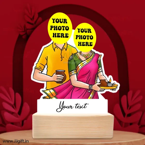 Krva chauth caricature - Image 3