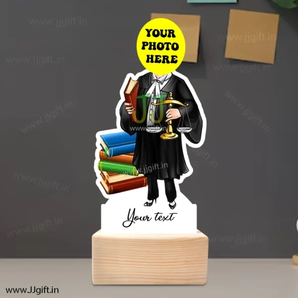 Female lawyer caricature - Image 3