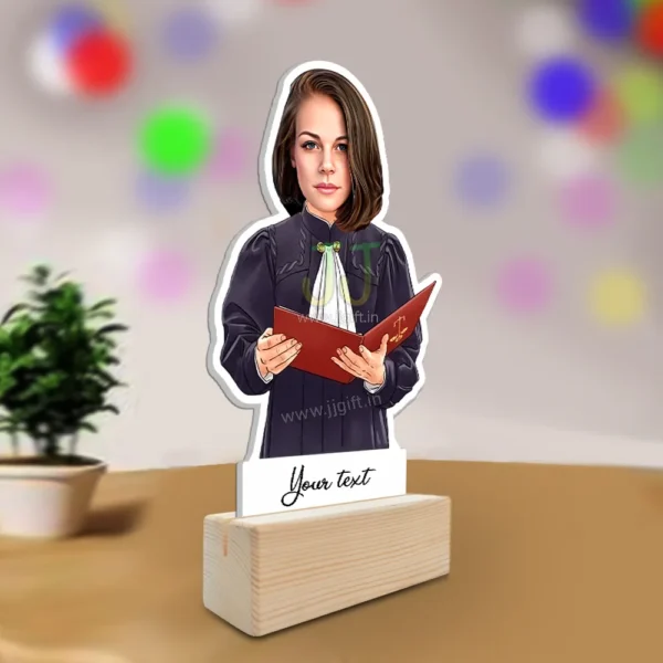 Lady lawyer caricature - Image 2