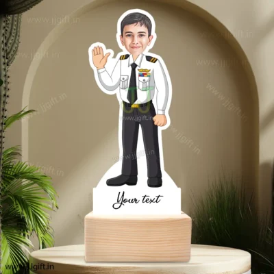 Personalized pilot standee gift idea