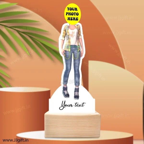 Stylish girl caricature 55 - Image 3