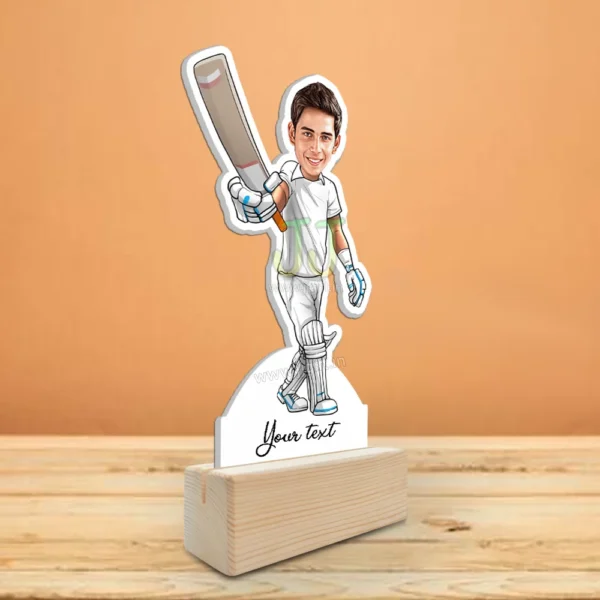 Test cricket player standee gift - Image 2