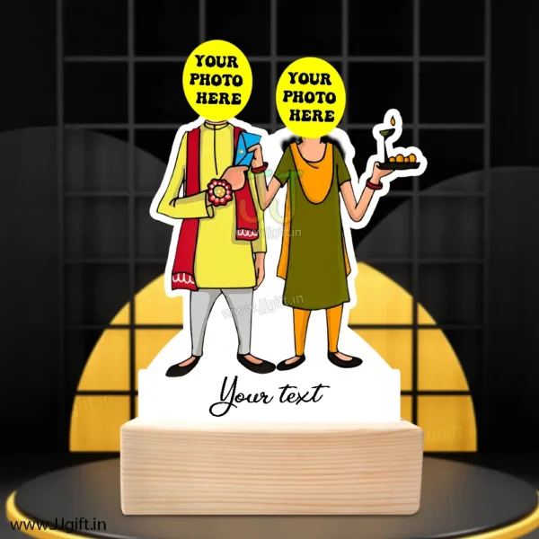 Caricature present for rakshabandhan - Image 3