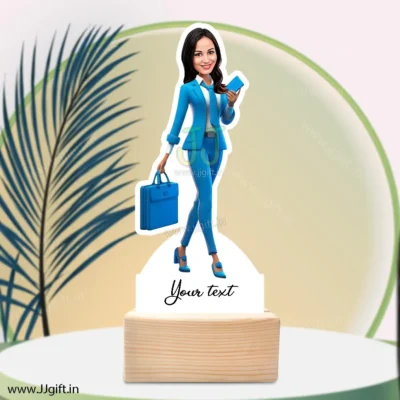 Hispanic Business Woman caricature
