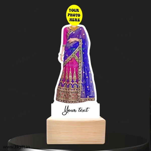 Lady in saree caricature 15 - Image 3