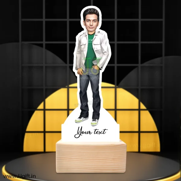 Stylish guy caricature 42