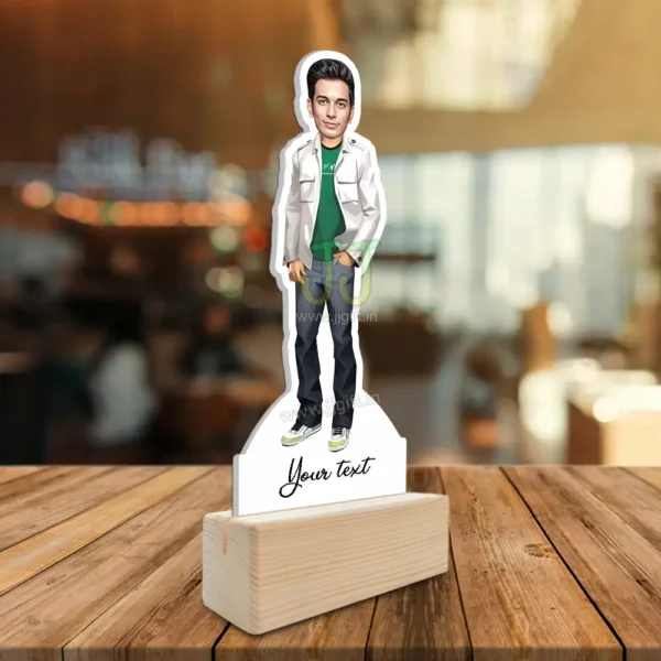 Stylish guy caricature 42 - Image 2