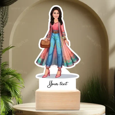 Traditional outfit caricature 12