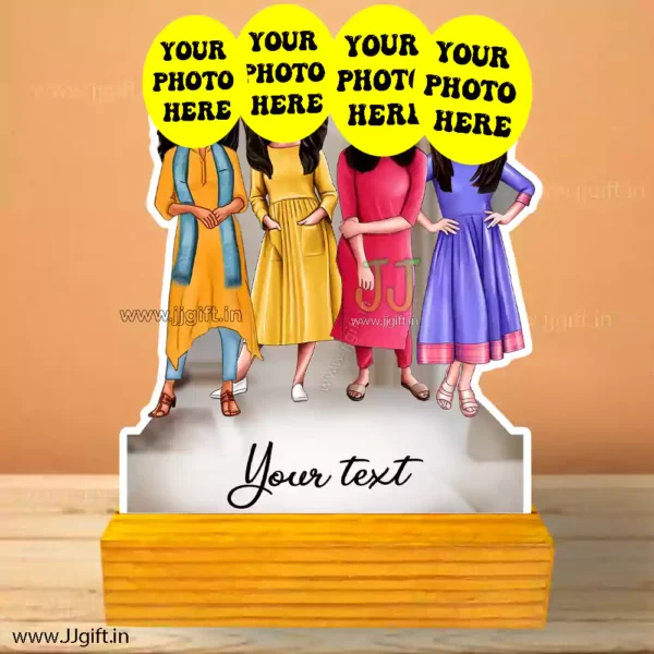 4 Female friend caricature gift - Image 3