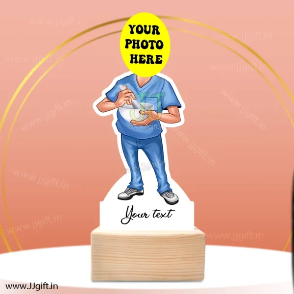 Ayurveda doctor caricature gift for male - Image 3