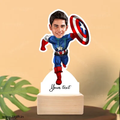 Captain america caricature 2