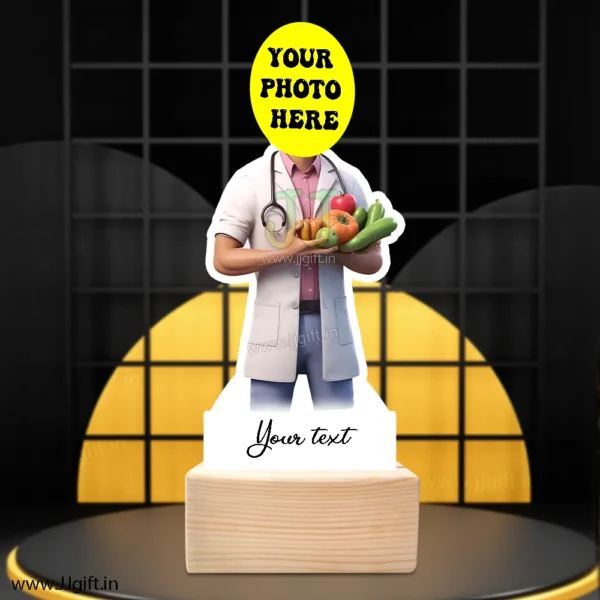 Caricatue gift for Nutritionist male, personalized gift for Nutritionist - Image 3
