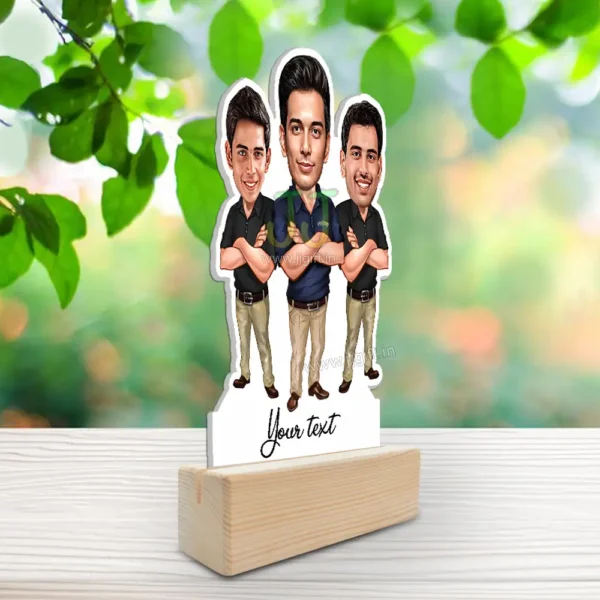 Caricature gift for 3 best friends - Image 2