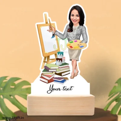 Caricature gift for sketch artist, unique present for artist