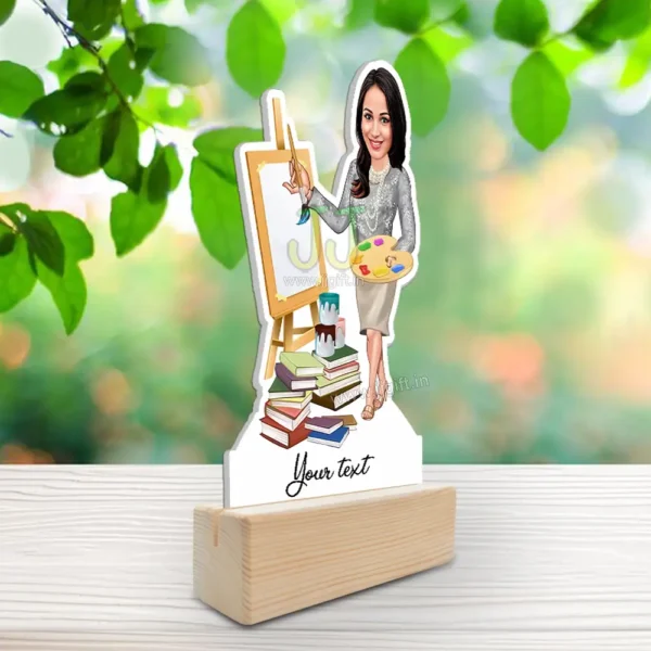Caricature gift for sketch artist, unique present for artist - Image 2