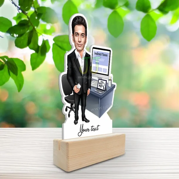 Chartered accountant caricature - Image 2