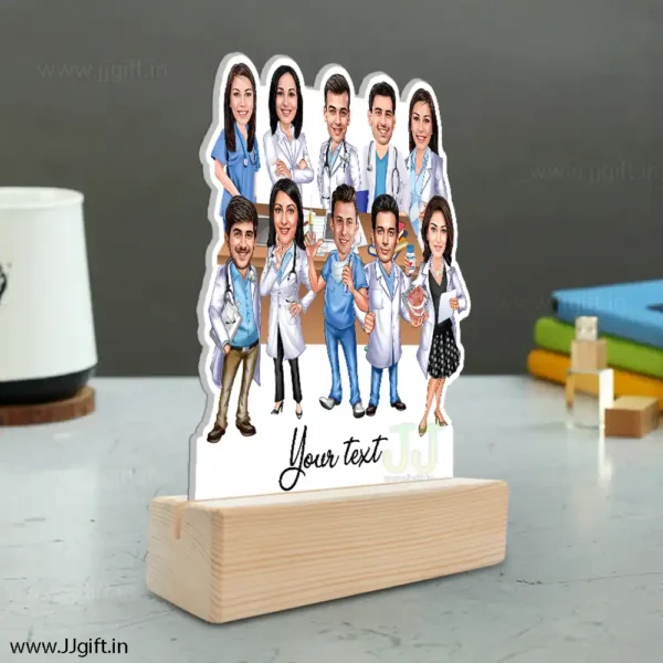 Diff doctor group standee caricature gift - Image 2