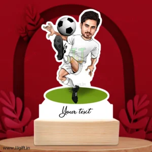 Football player caricature 4