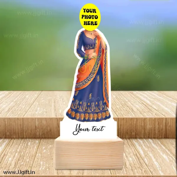 Lady in saree caricature - Image 3