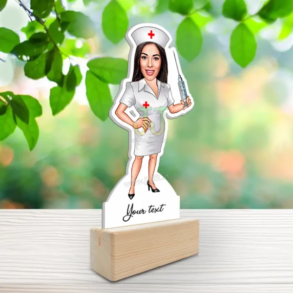Nurse caricature gift - Image 2