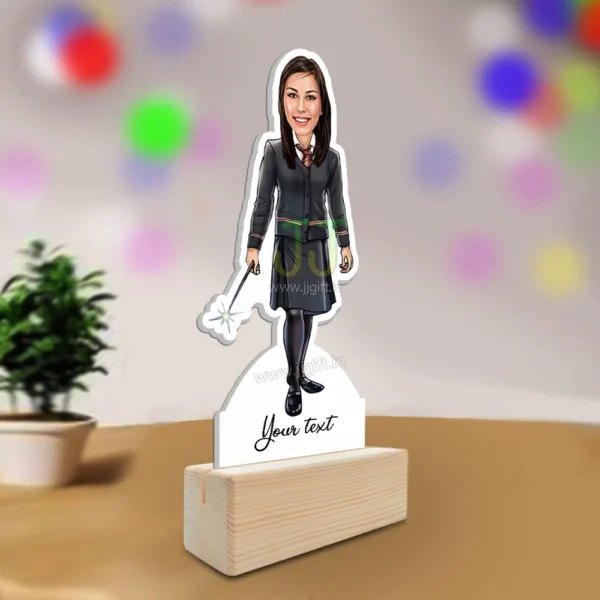 Personalized Hermaini granger caricature gift - Image 2