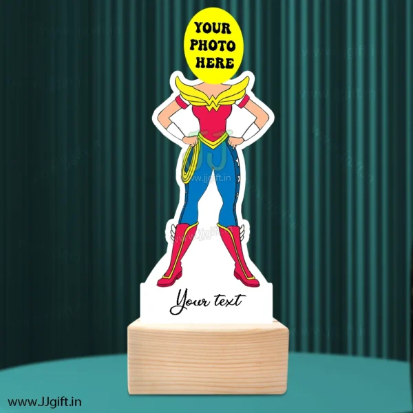 Personalized Wonder women caricature gift - Image 3