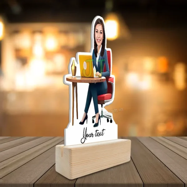 Personalized gift for Business women, Acrylic made business women gift idea - Image 2