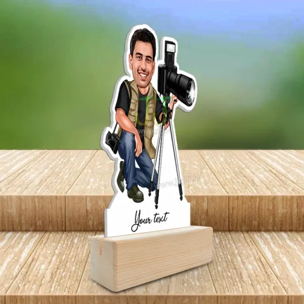 Photographer caricature gift 1 - Image 2