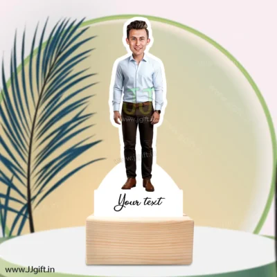 Personalized Formal outfit man standee gift