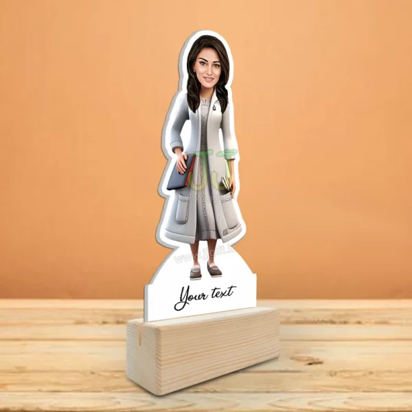Stylish girl caricature 58 - Image 2