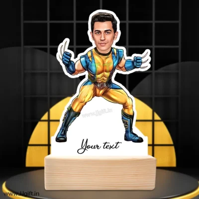 Xman caricature gift 2, Personalized gift for logan fan