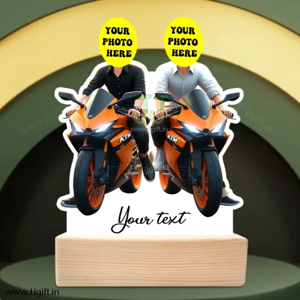 Bike rider friend caricature gift idea - Image 3