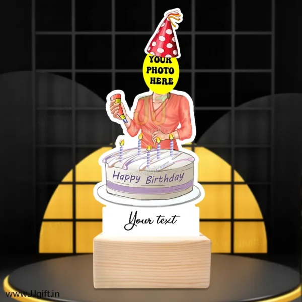 Birthday lady caricature 3 - Image 3