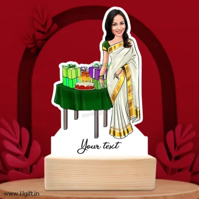 Birthday lady caricature 5