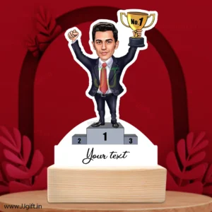 Caricature gift for winner