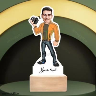 Photographer caricature gift 10