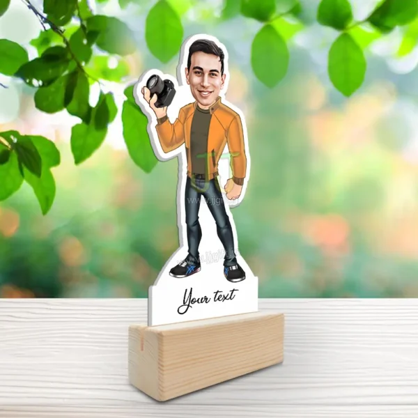 Photographer caricature gift 10 - Image 2