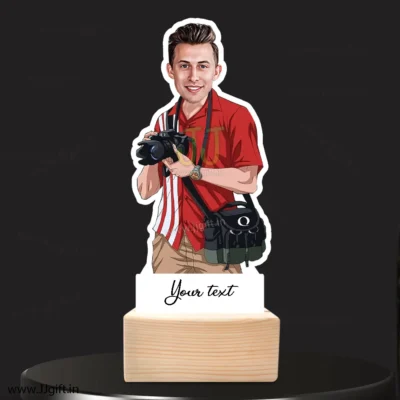 Photographer caricature gift 8