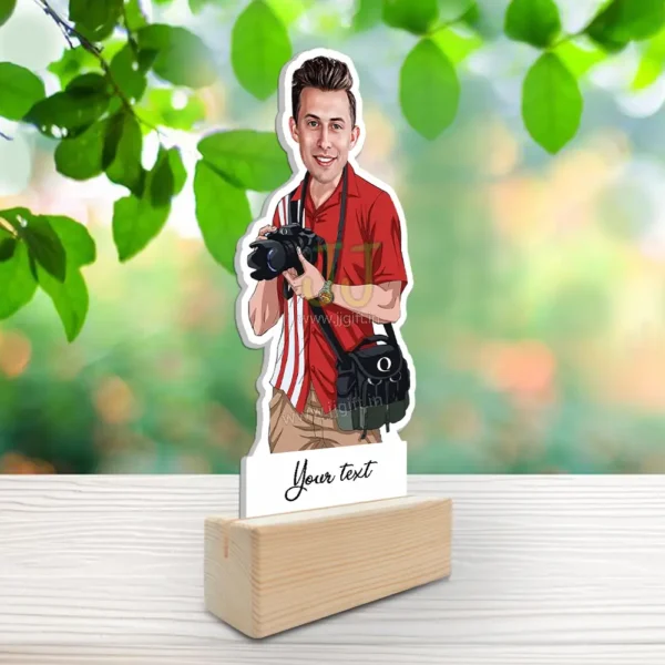 Photographer caricature gift 8 - Image 2