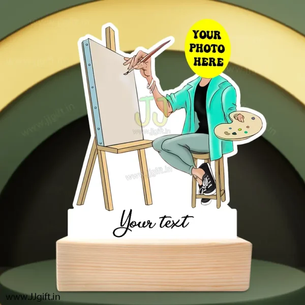 Present for artist, unique caricature award for ARTIST - Image 3