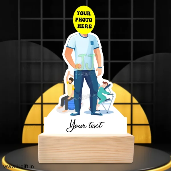 Unique physiotherapist gift idea , personalized standee for physiotherapist - Image 3
