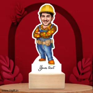 Worker caricature gift