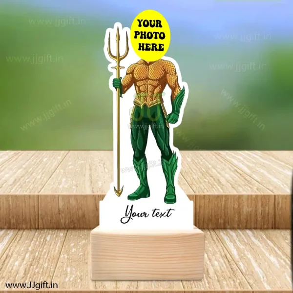 Aquaman caricature gift, Personalized gift for Aquaman - Image 3