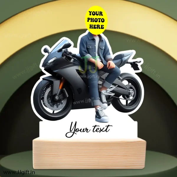 Biker caricature gift, Present for bike lover - Image 3