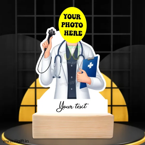 Caricature gift for ENT female doctor - Image 3