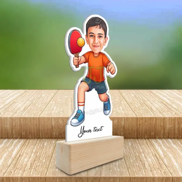 Child table tennis player gift idea , Table tennis gift for little child - Image 2