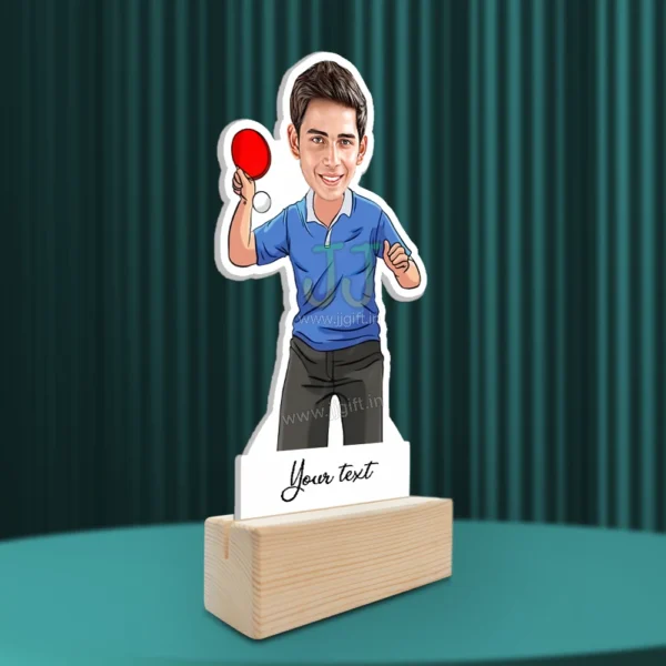 Table tennis player gift idea , personalized gift for ping pong player - Image 2