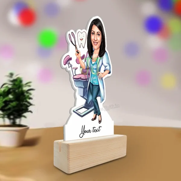 Caricature gift for dental clinic opening - Image 2