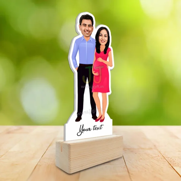 Caricature gift for future mom - Image 2