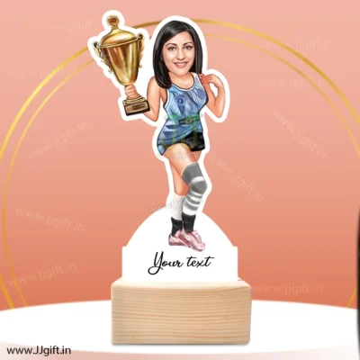 Unique gift for volleyball female player